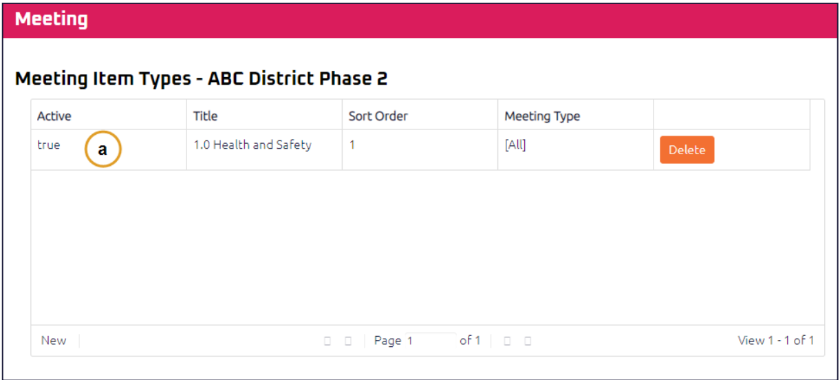 How do I configure Meeting Item Types? | Onware Help Center