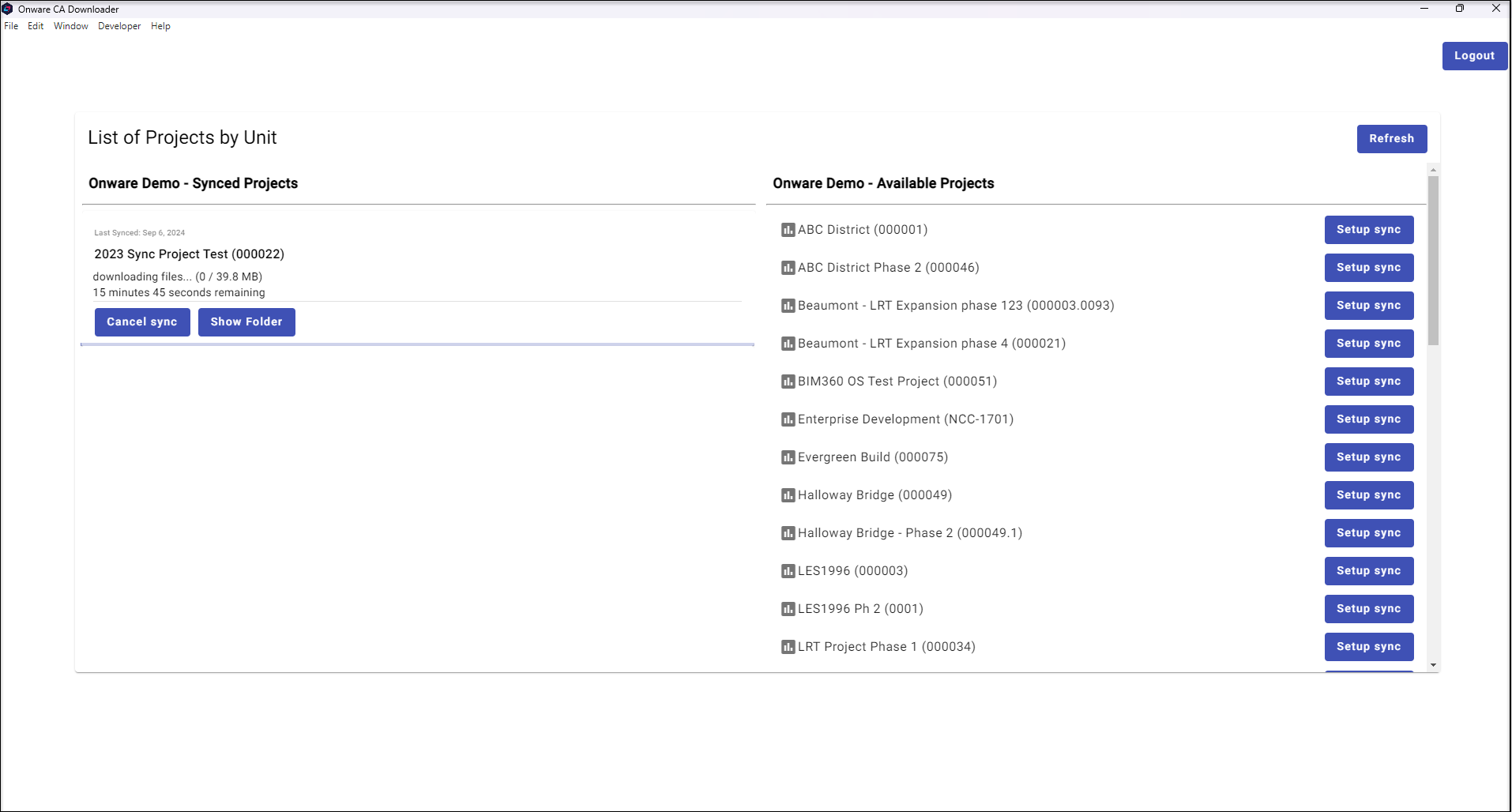 How do I download all project documents/information upon project ...